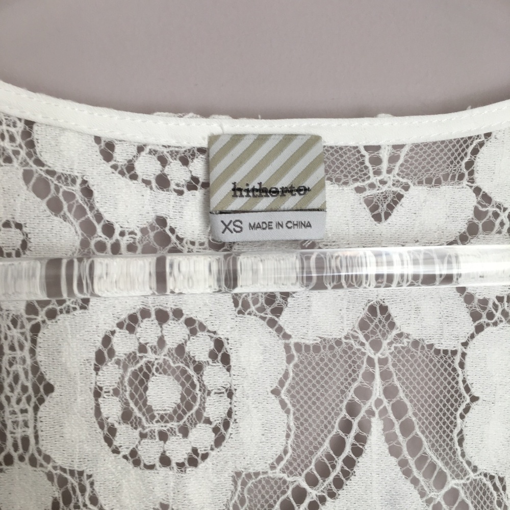 Hitherto XS Cardigan duster fringe bridal wrap - Picture 8 of 8